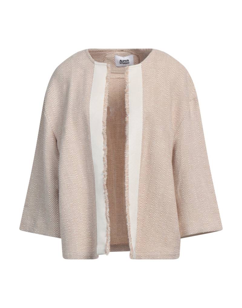 ALPHA STUDIO Jacke & Anorak Damen Beige von ALPHA STUDIO