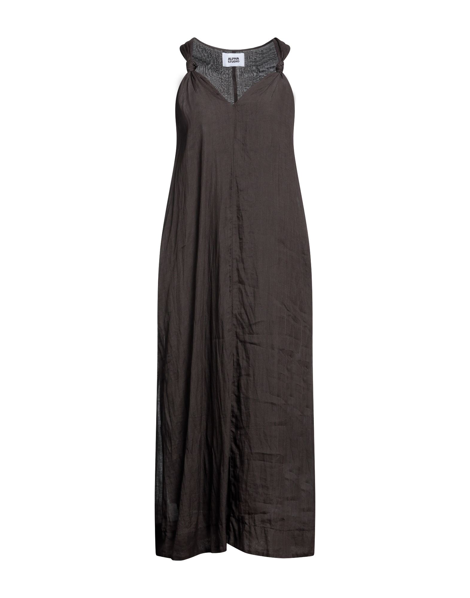 ALPHA STUDIO Maxi-kleid Damen Dunkelbraun von ALPHA STUDIO