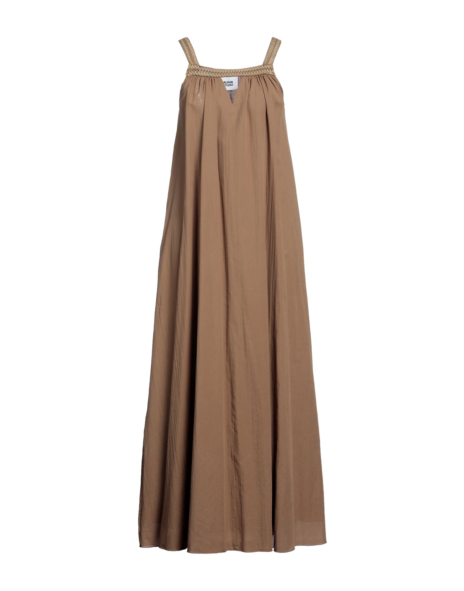 ALPHA STUDIO Maxi-kleid Damen Khaki von ALPHA STUDIO