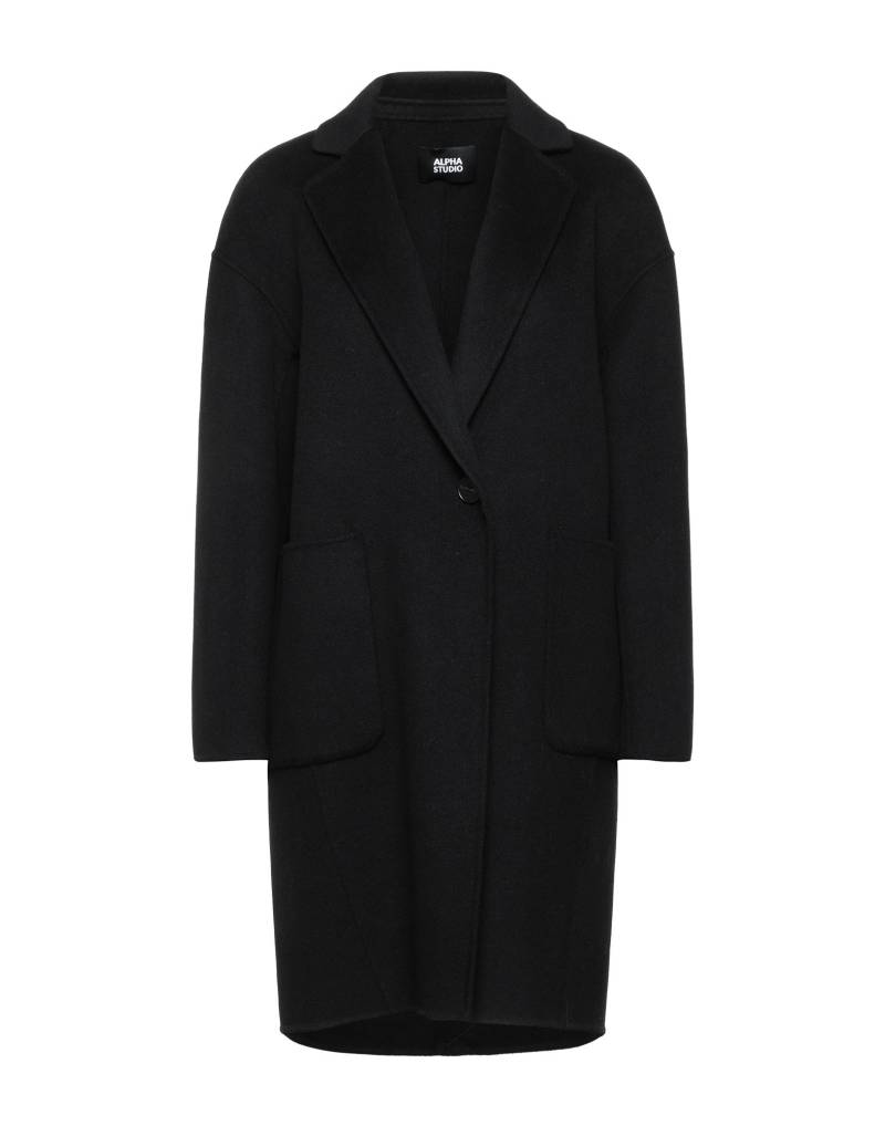 ALPHA STUDIO Mantel Damen Schwarz von ALPHA STUDIO