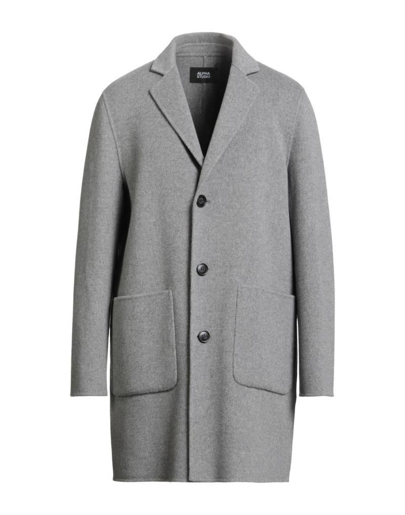 ALPHA STUDIO Mantel Herren Grau von ALPHA STUDIO