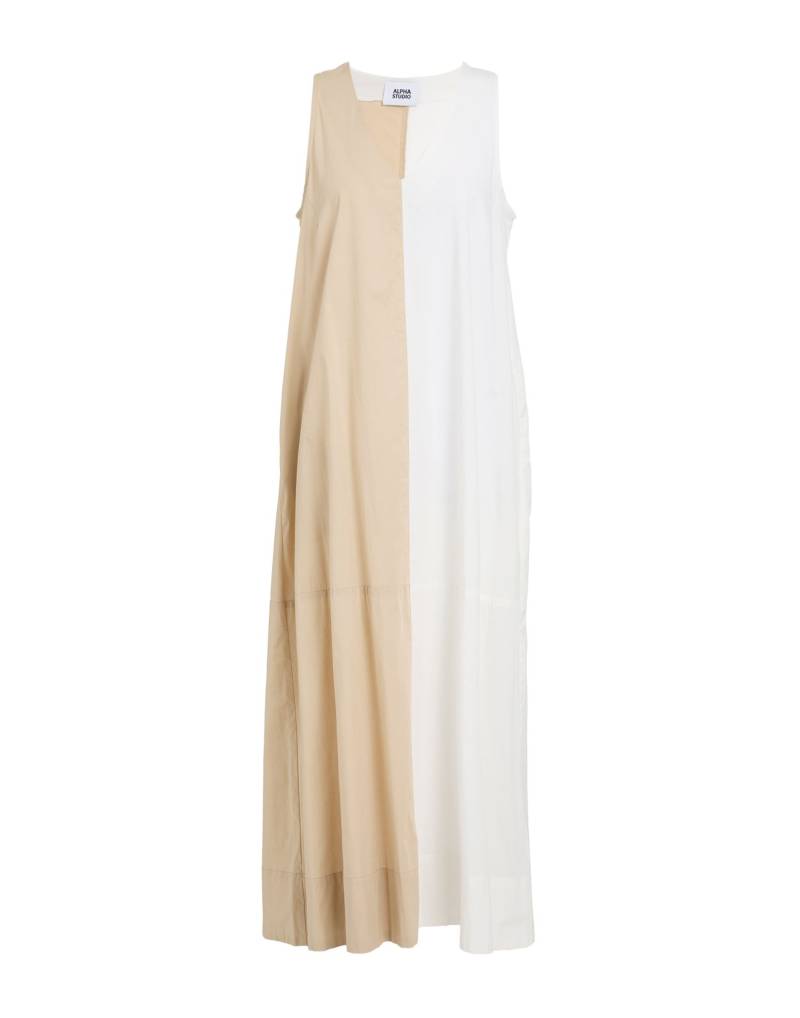 ALPHA STUDIO Maxi-kleid Damen Beige ALPHA STUDIO Maxi-kleid Damen Beige von ALPHA STUDIO