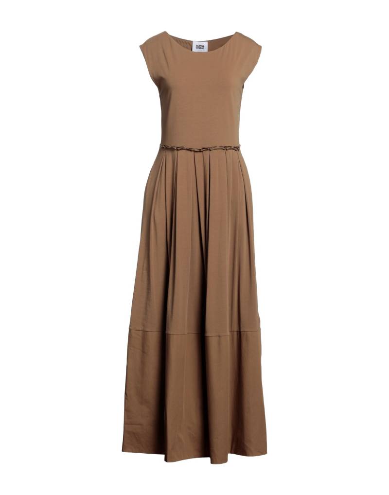 ALPHA STUDIO Maxi-kleid Damen Khaki von ALPHA STUDIO