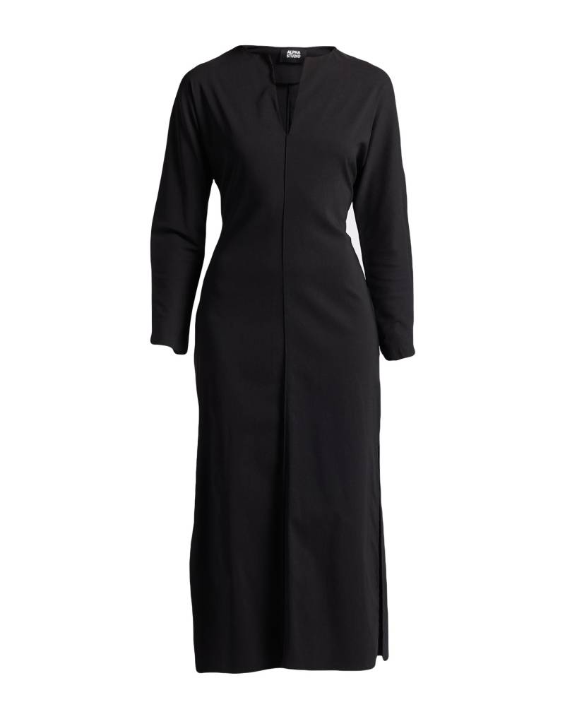 ALPHA STUDIO Maxi-kleid Damen Schwarz von ALPHA STUDIO