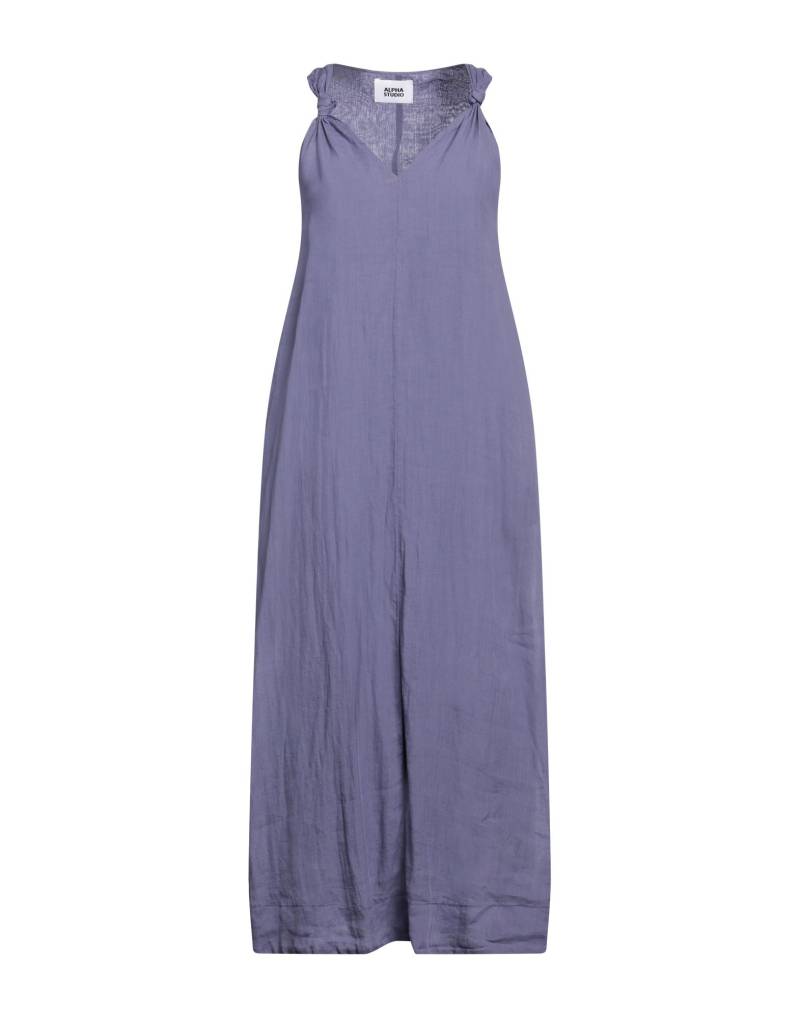 ALPHA STUDIO Maxi-kleid Damen Taubenblau von ALPHA STUDIO