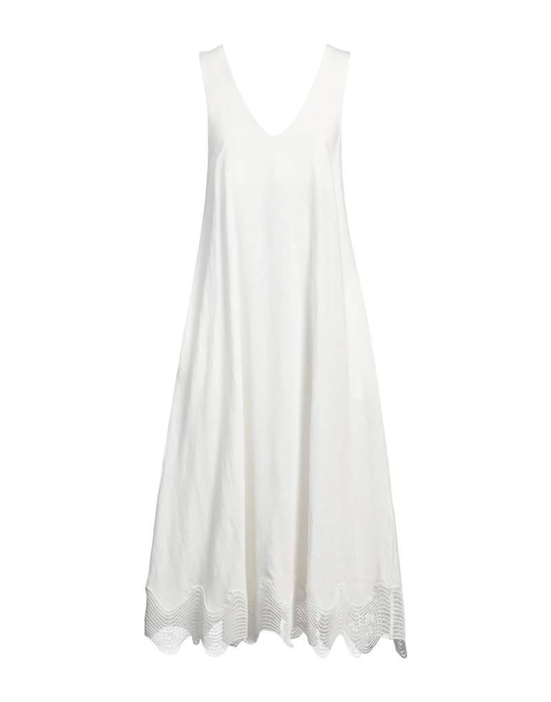 ALPHA STUDIO Maxi-kleid Damen Weiß von ALPHA STUDIO