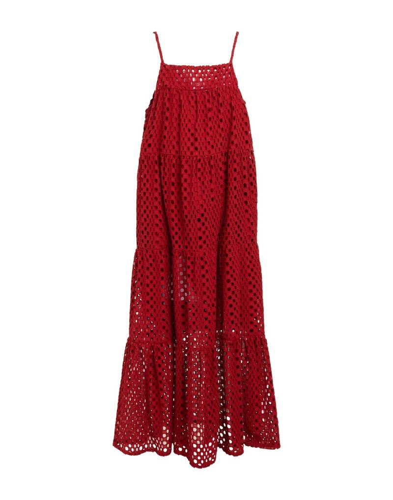 ALPHA STUDIO Maxi-kleid Damen Ziegelrot von ALPHA STUDIO