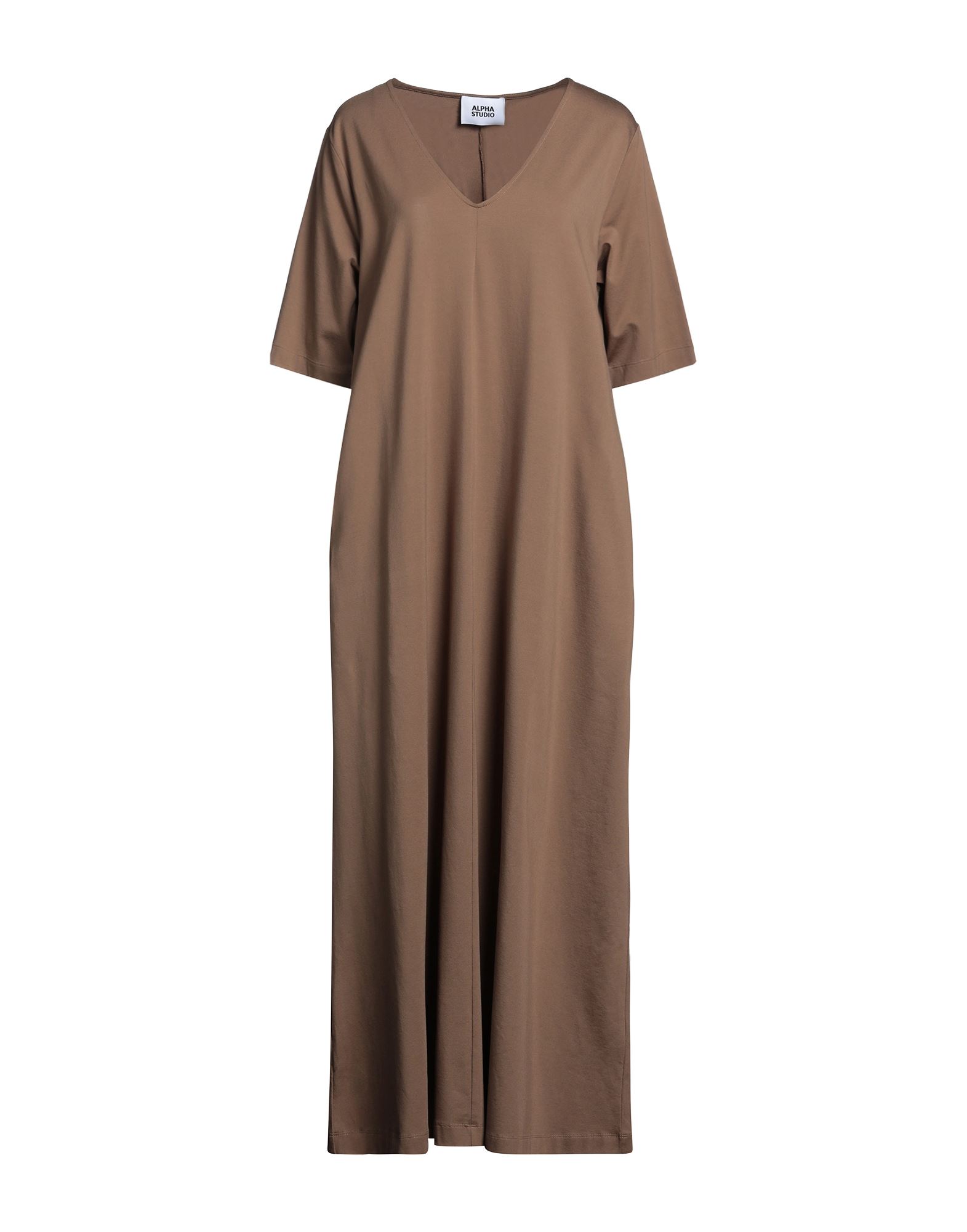 ALPHA STUDIO Midi-kleid Damen Braun von ALPHA STUDIO
