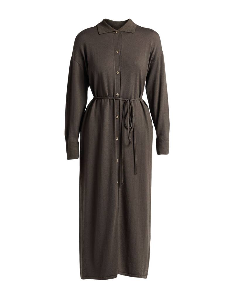 ALPHA STUDIO Midi-kleid Damen Maulwurfsgrau von ALPHA STUDIO