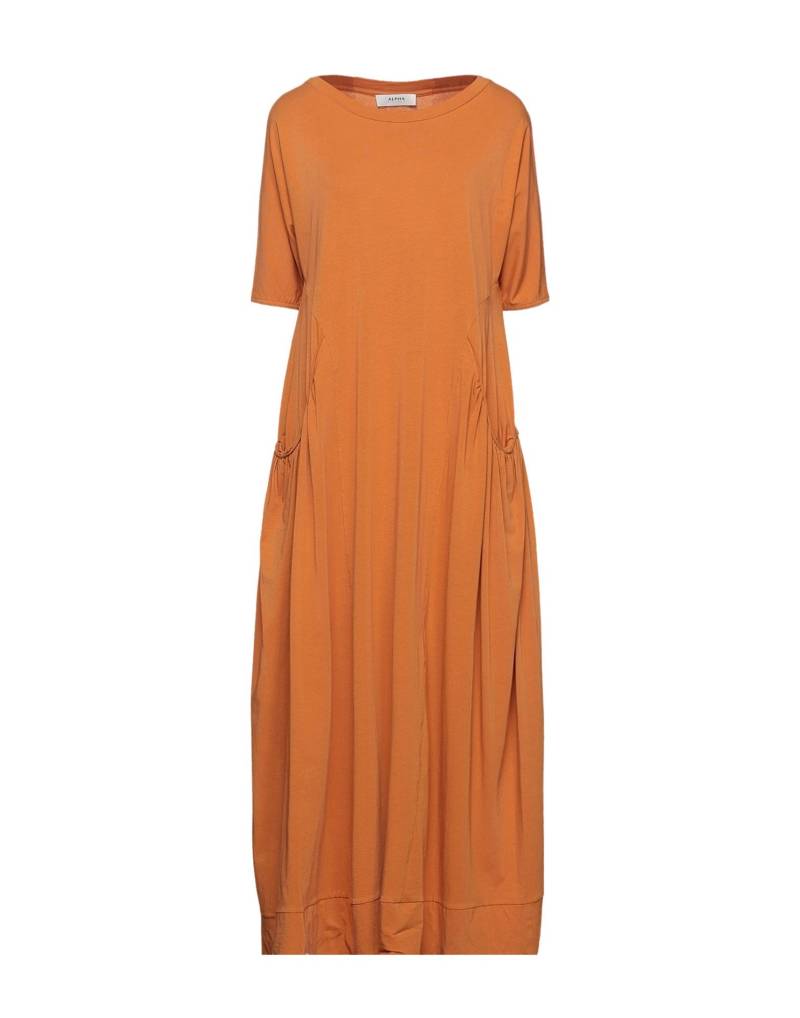 ALPHA STUDIO Midi-kleid Damen Orange von ALPHA STUDIO