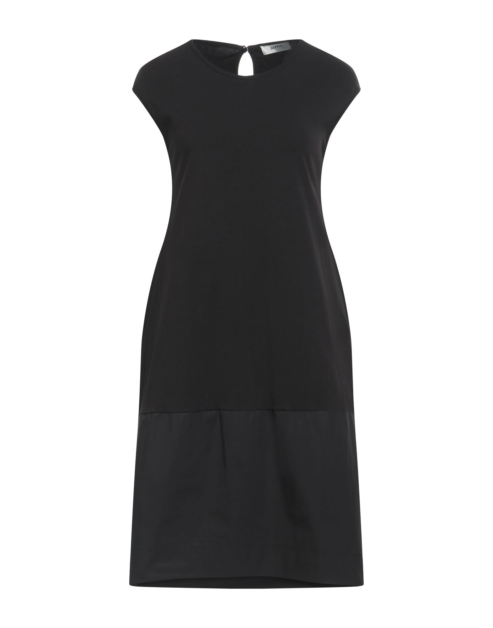 ALPHA STUDIO Midi-kleid Damen Schwarz von ALPHA STUDIO