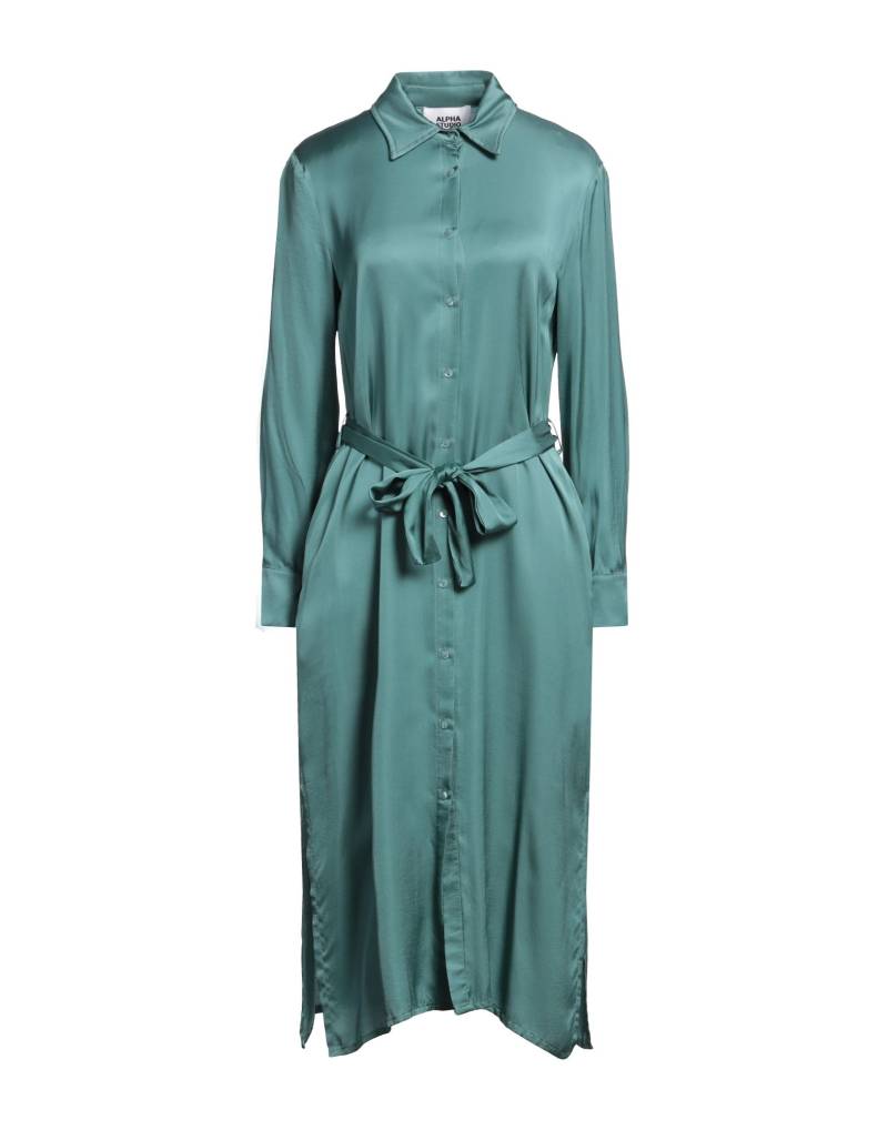 ALPHA STUDIO Midi-kleid Damen Tūrkis von ALPHA STUDIO