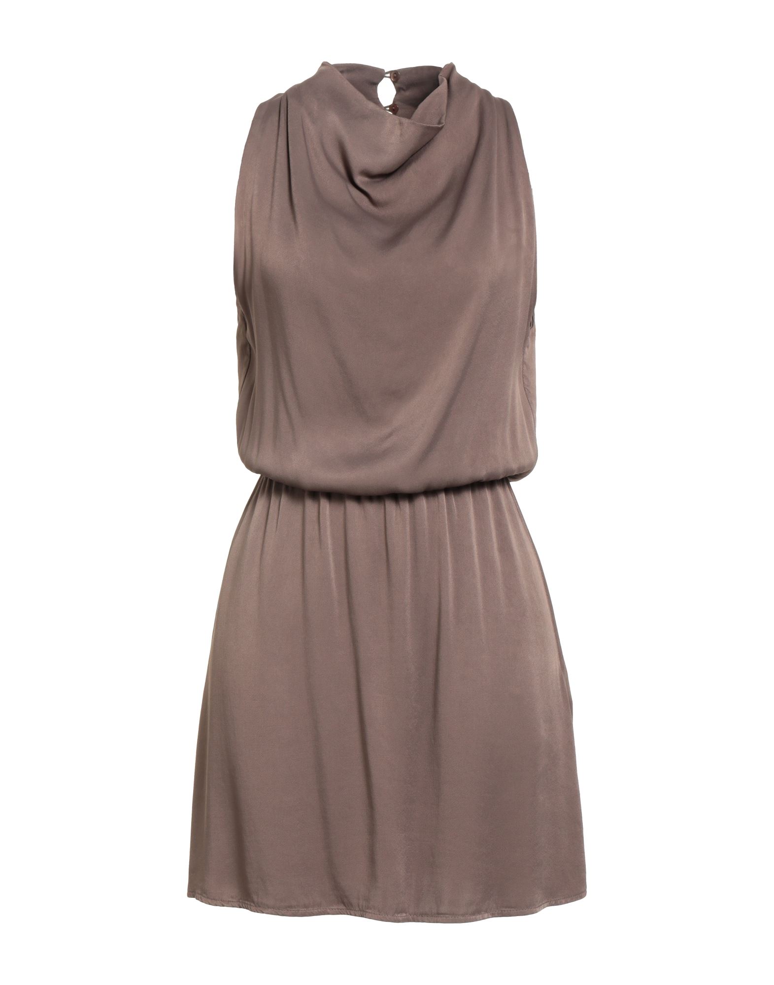 ALPHA STUDIO Mini-kleid Damen Maulwurfsgrau ALPHA STUDIO Mini-kleid Damen Maulwurfsgrau von ALPHA STUDIO