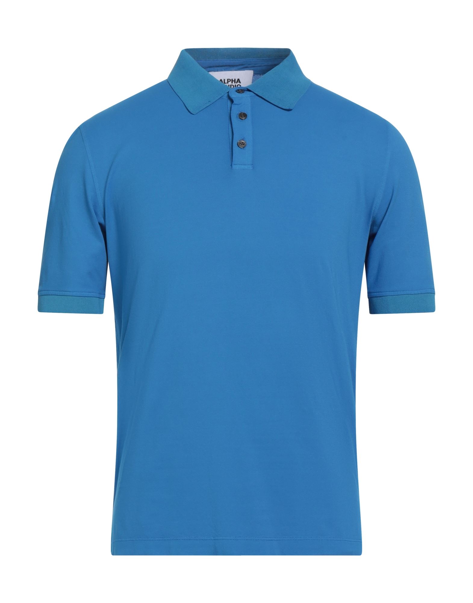 ALPHA STUDIO Poloshirt Herren Azurblau ALPHA STUDIO Poloshirt Herren Azurblau von ALPHA STUDIO