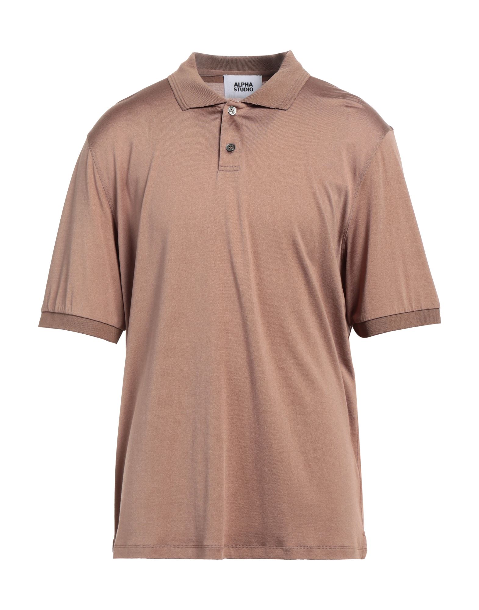 ALPHA STUDIO Poloshirt Herren Braun von ALPHA STUDIO