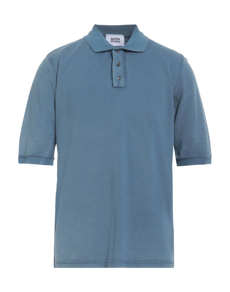 ALPHA STUDIO Poloshirt Herren Hellblau von ALPHA STUDIO