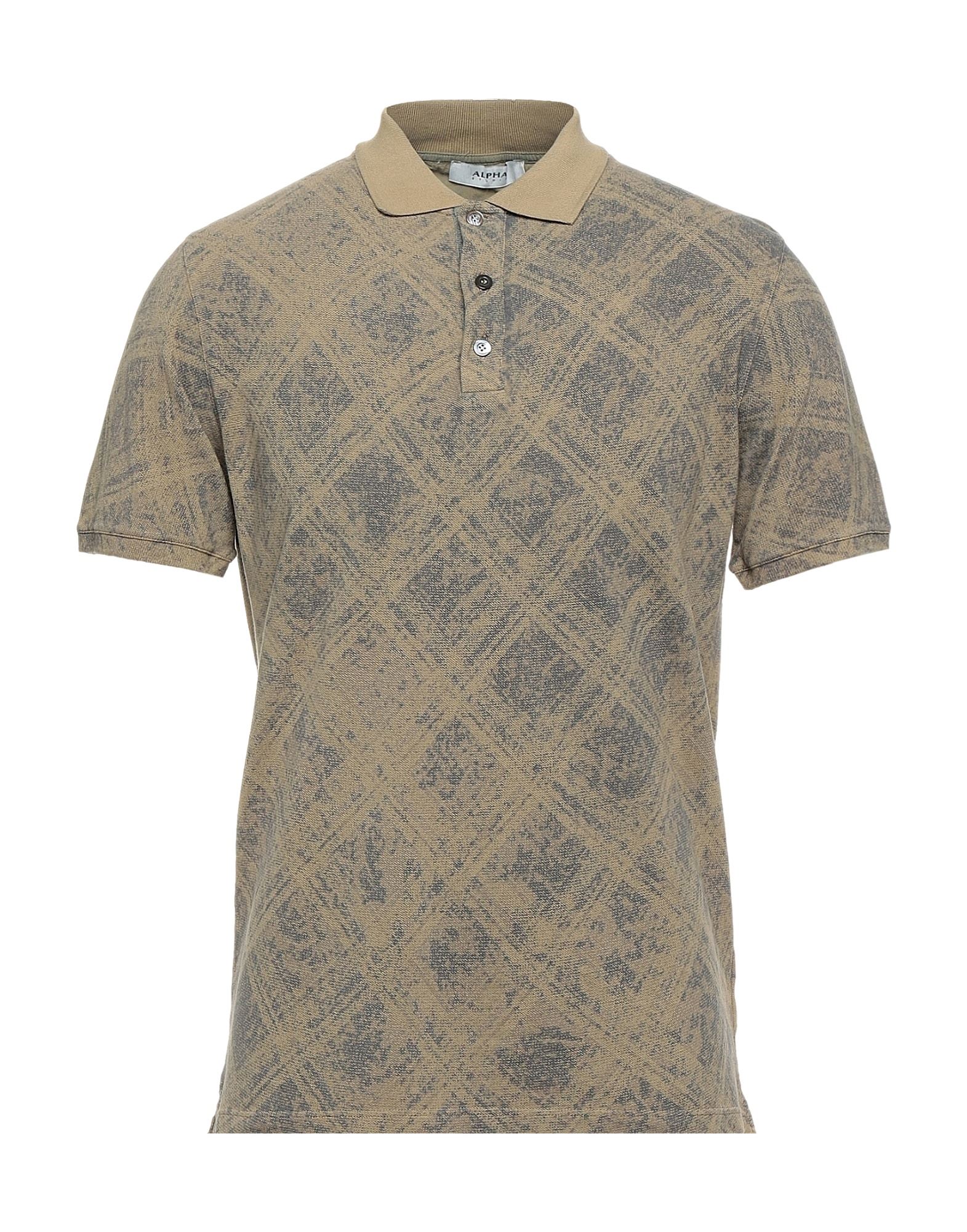 ALPHA STUDIO Poloshirt Herren Khaki von ALPHA STUDIO