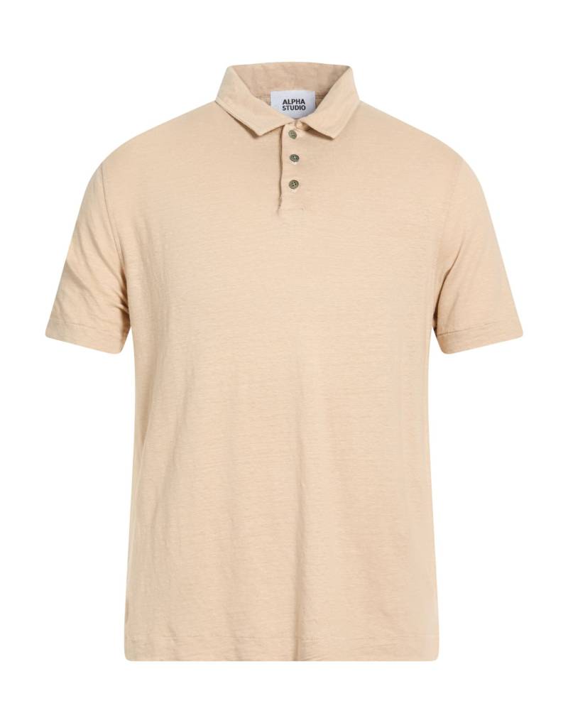 ALPHA STUDIO Poloshirt Herren Sand von ALPHA STUDIO