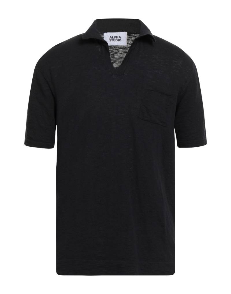 ALPHA STUDIO Poloshirt Herren Schwarz von ALPHA STUDIO