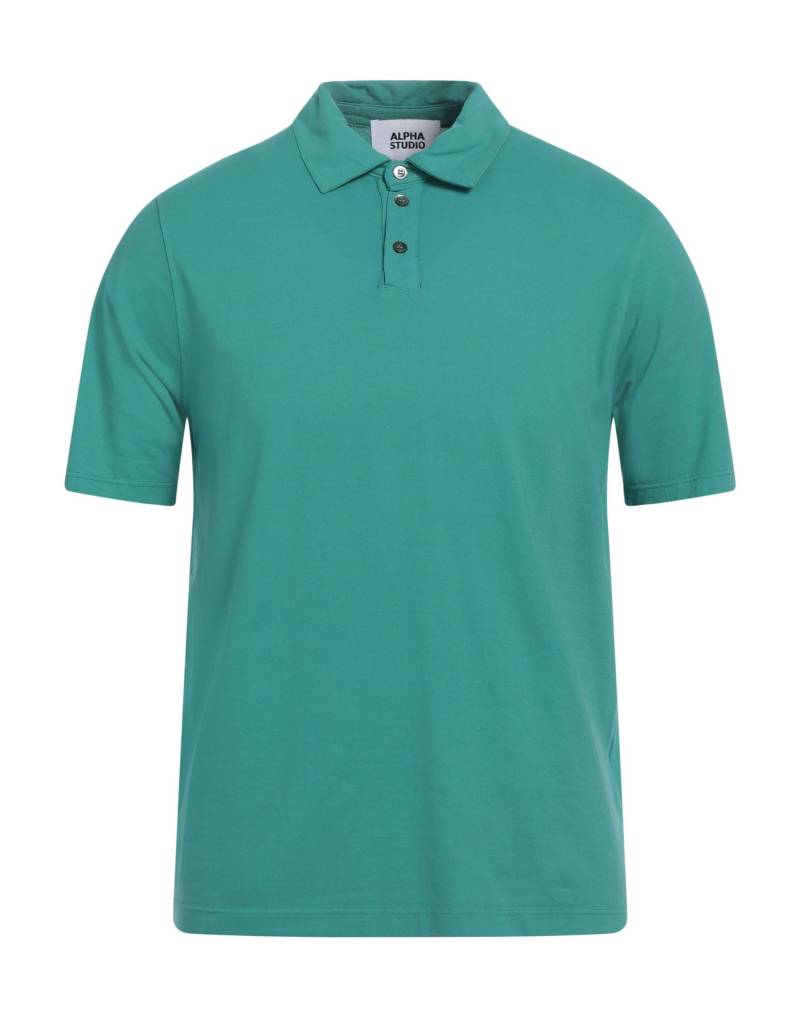 ALPHA STUDIO Poloshirt Herren Smaragdgrün von ALPHA STUDIO
