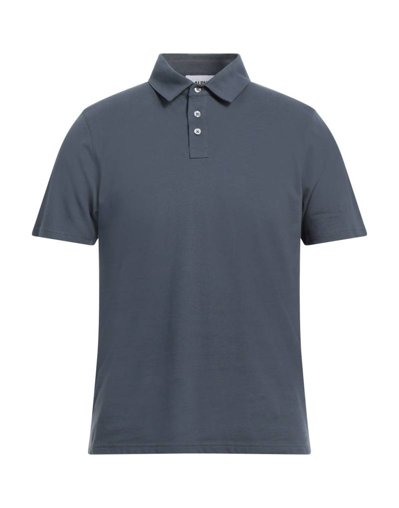 ALPHA STUDIO Poloshirt Herren Taubenblau von ALPHA STUDIO