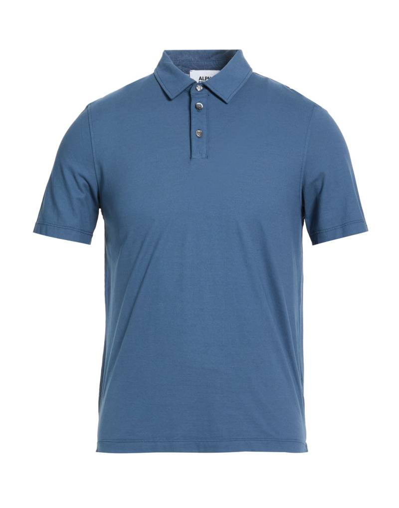 ALPHA STUDIO Poloshirt Herren Taubenblau von ALPHA STUDIO
