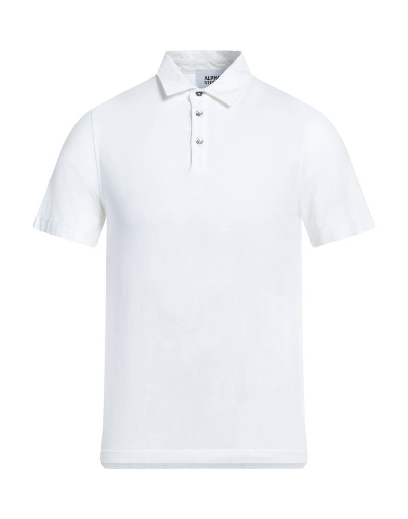 ALPHA STUDIO Poloshirt Herren Weiß von ALPHA STUDIO