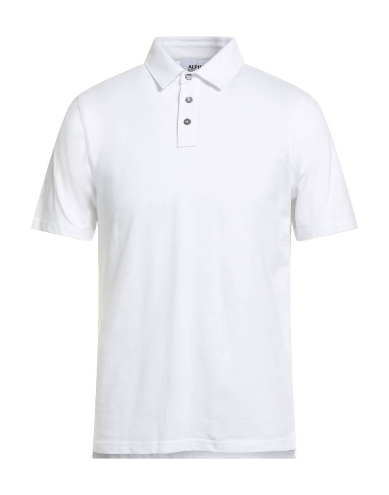 ALPHA STUDIO Poloshirt Herren Weiß von ALPHA STUDIO