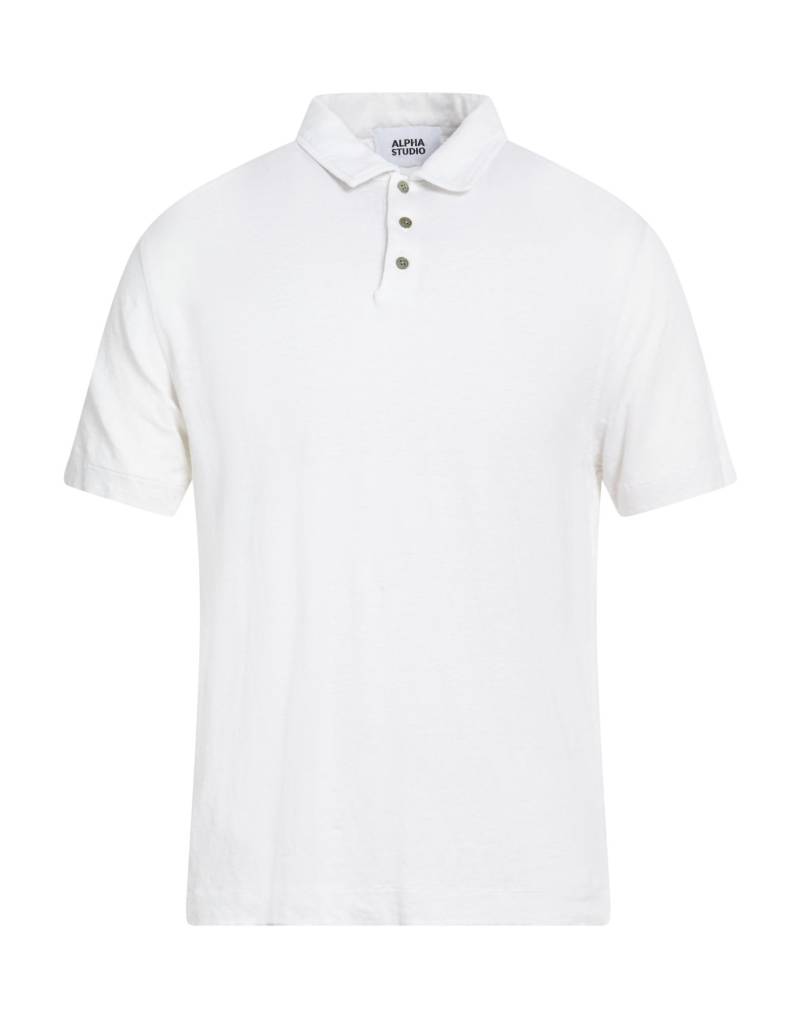 ALPHA STUDIO Poloshirt Herren Weiß von ALPHA STUDIO