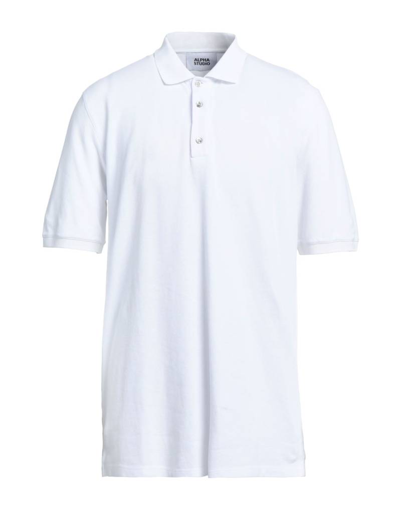 ALPHA STUDIO Poloshirt Herren Weiß von ALPHA STUDIO