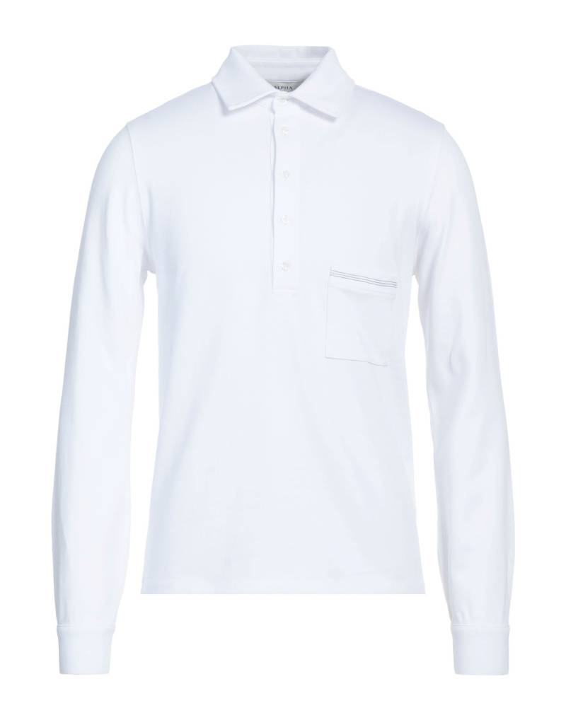 ALPHA STUDIO Poloshirt Herren Weiß von ALPHA STUDIO
