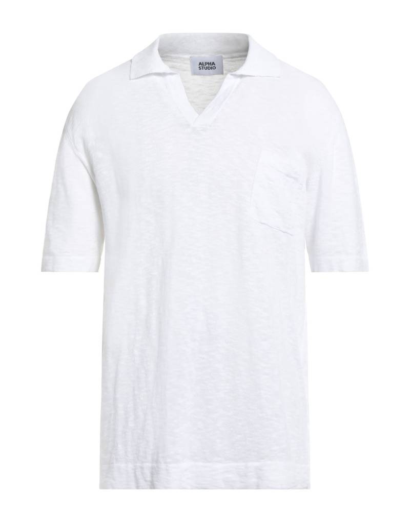ALPHA STUDIO Poloshirt Herren Weiß von ALPHA STUDIO