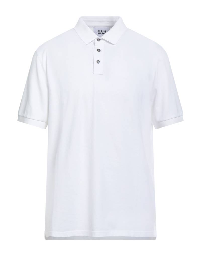 ALPHA STUDIO Poloshirt Herren Weiß von ALPHA STUDIO