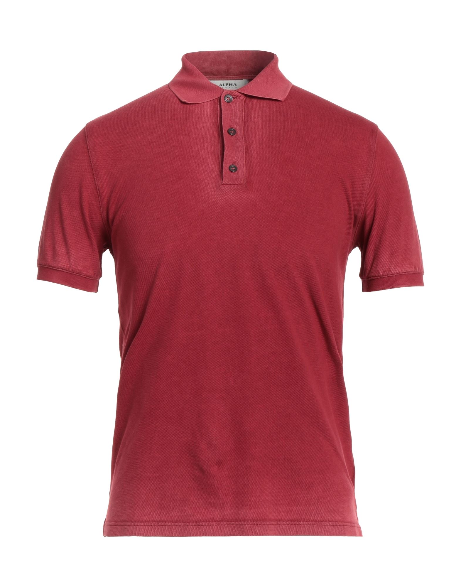 ALPHA STUDIO Poloshirt Herren Ziegelrot von ALPHA STUDIO