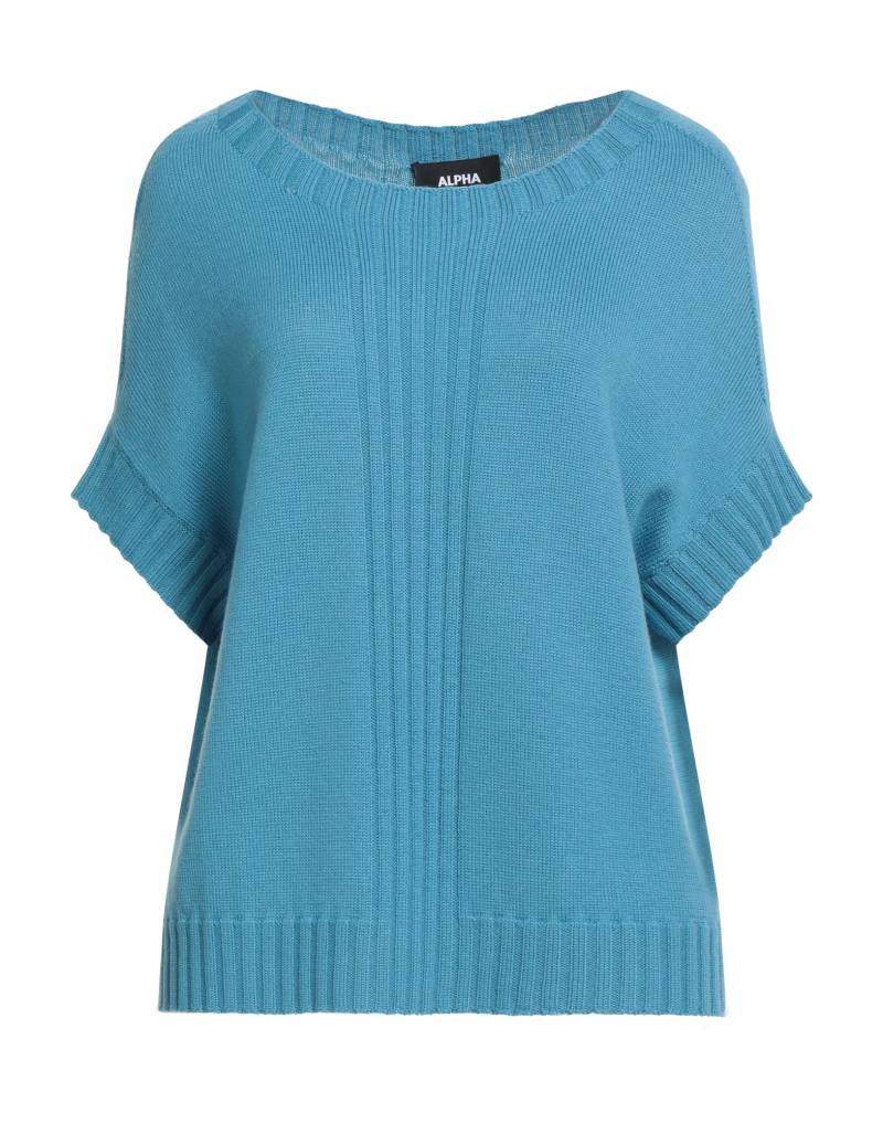 ALPHA STUDIO Pullover Damen Azurblau von ALPHA STUDIO