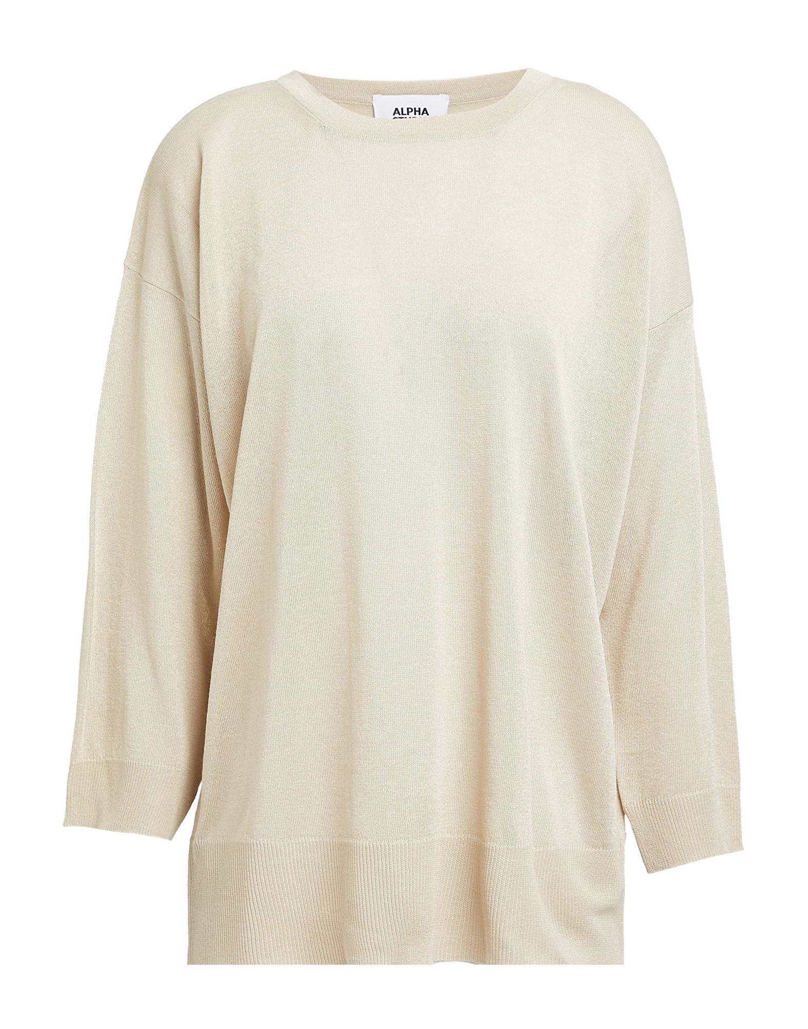 ALPHA STUDIO Pullover Damen Beige von ALPHA STUDIO