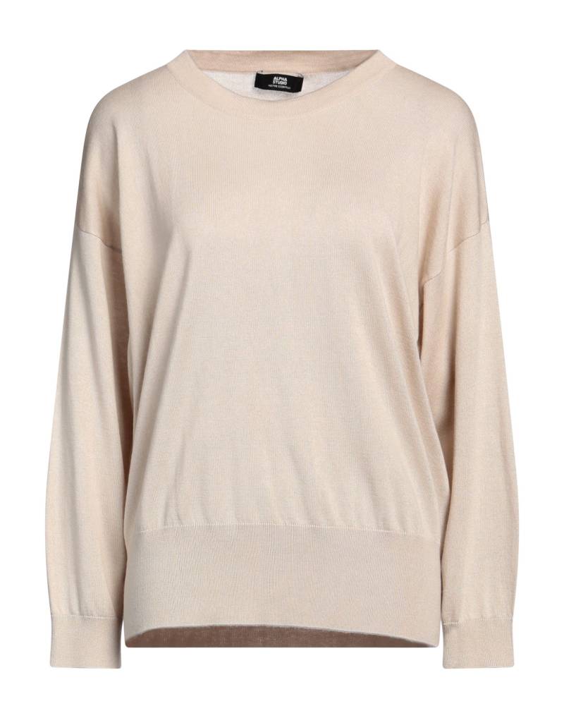 ALPHA STUDIO Pullover Damen Beige von ALPHA STUDIO