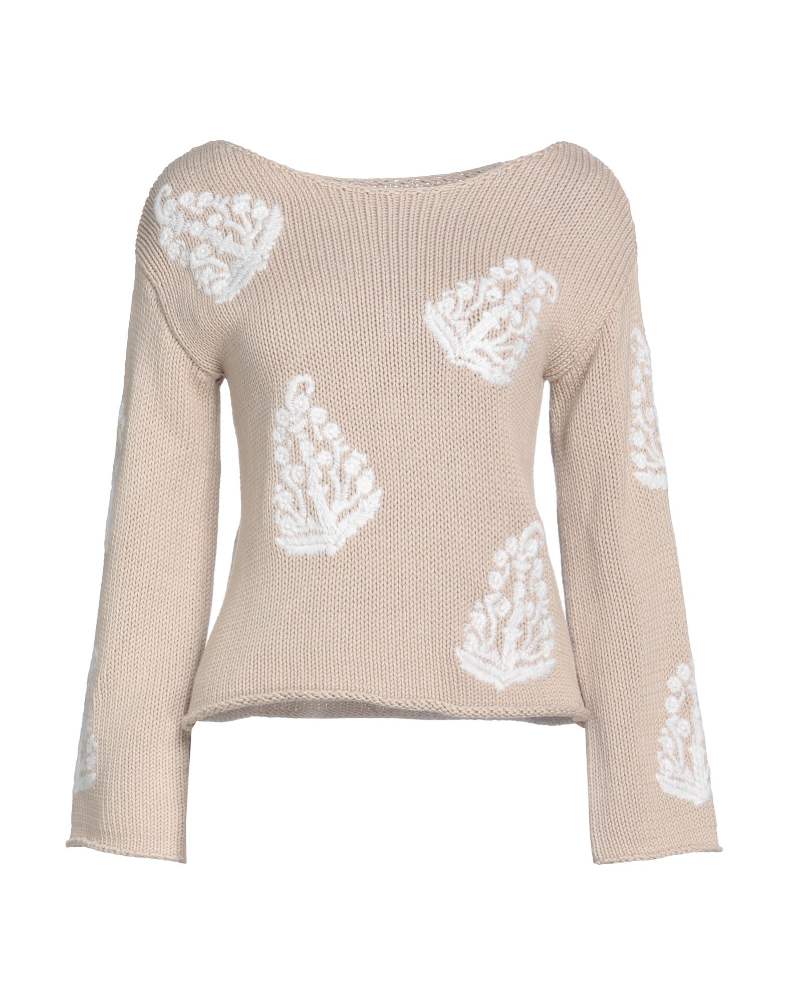 ALPHA STUDIO Pullover Damen Beige von ALPHA STUDIO