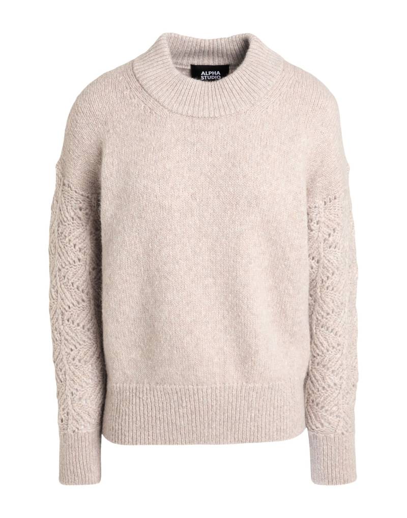 ALPHA STUDIO Pullover Damen Beige von ALPHA STUDIO