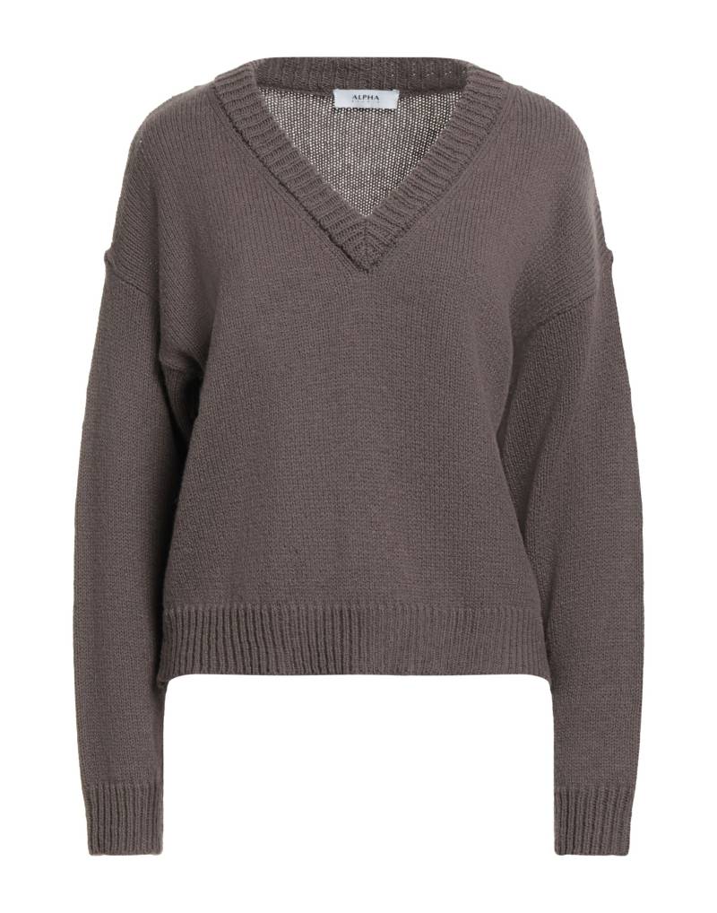 ALPHA STUDIO Pullover Damen Braun von ALPHA STUDIO
