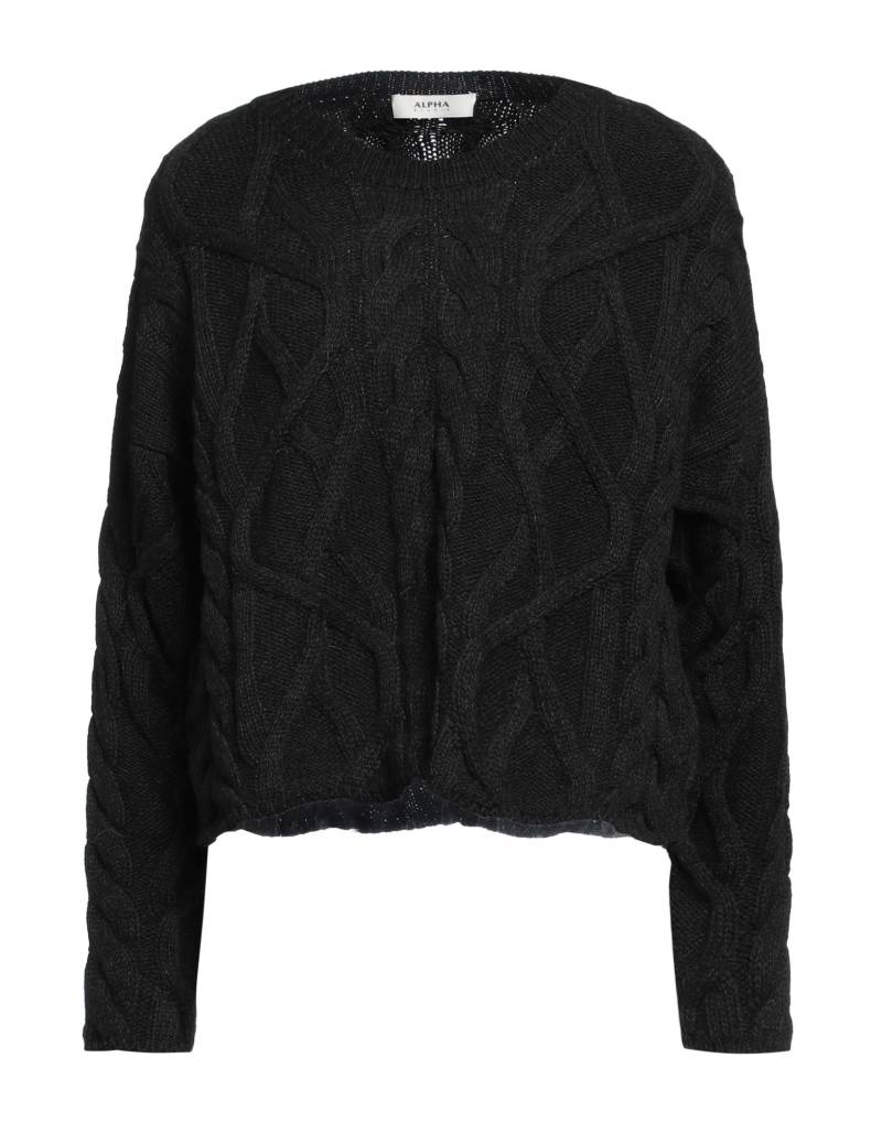 ALPHA STUDIO Pullover Damen Braungrau von ALPHA STUDIO