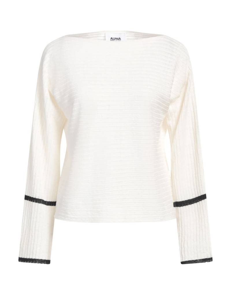 ALPHA STUDIO Pullover Damen Cremeweiß von ALPHA STUDIO