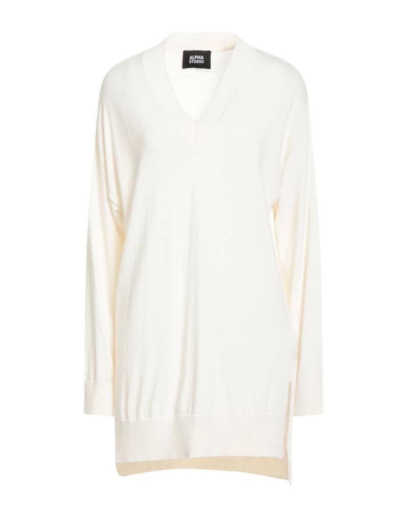ALPHA STUDIO Pullover Damen Cremeweiß von ALPHA STUDIO