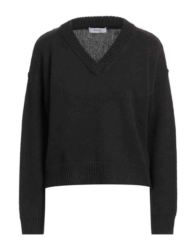 ALPHA STUDIO Pullover Damen Dunkelbraun von ALPHA STUDIO