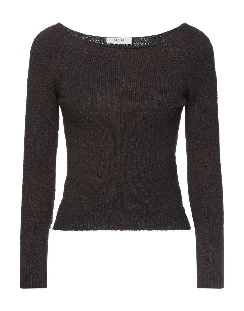 ALPHA STUDIO Pullover Damen Dunkelbraun von ALPHA STUDIO