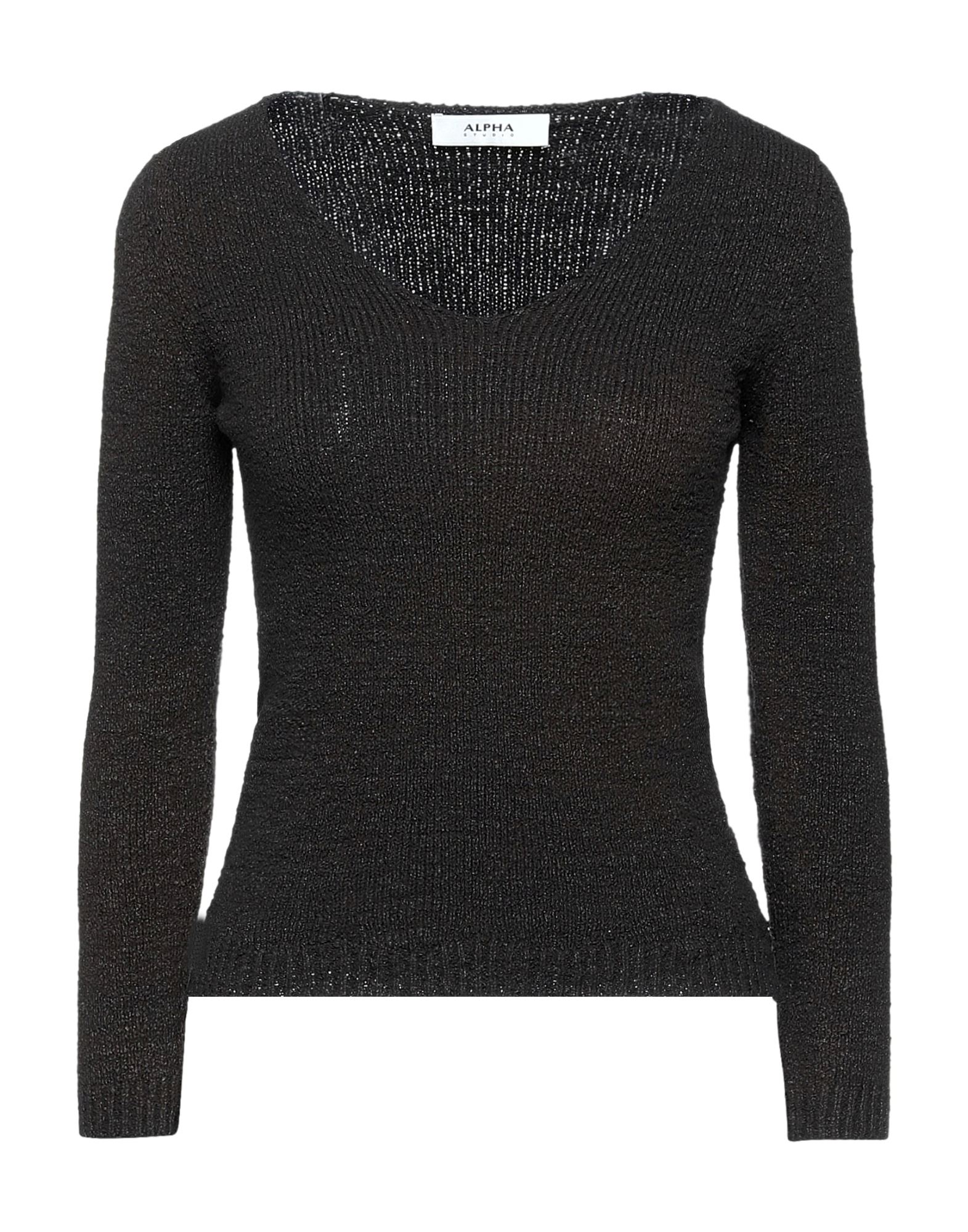 ALPHA STUDIO Pullover Damen Dunkelbraun von ALPHA STUDIO