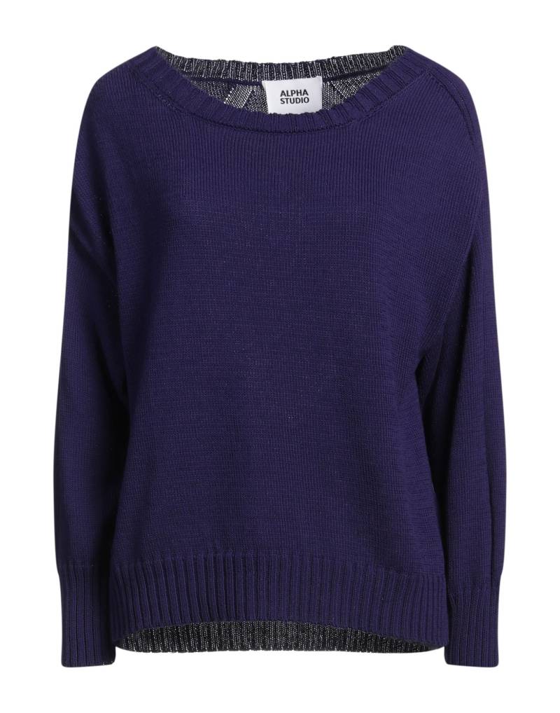 ALPHA STUDIO Pullover Damen Dunkelviolett von ALPHA STUDIO