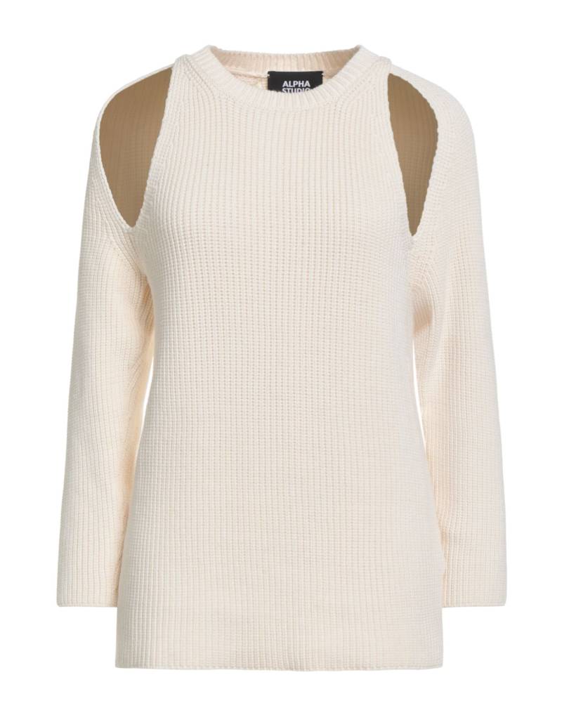 ALPHA STUDIO Pullover Damen Elfenbein von ALPHA STUDIO