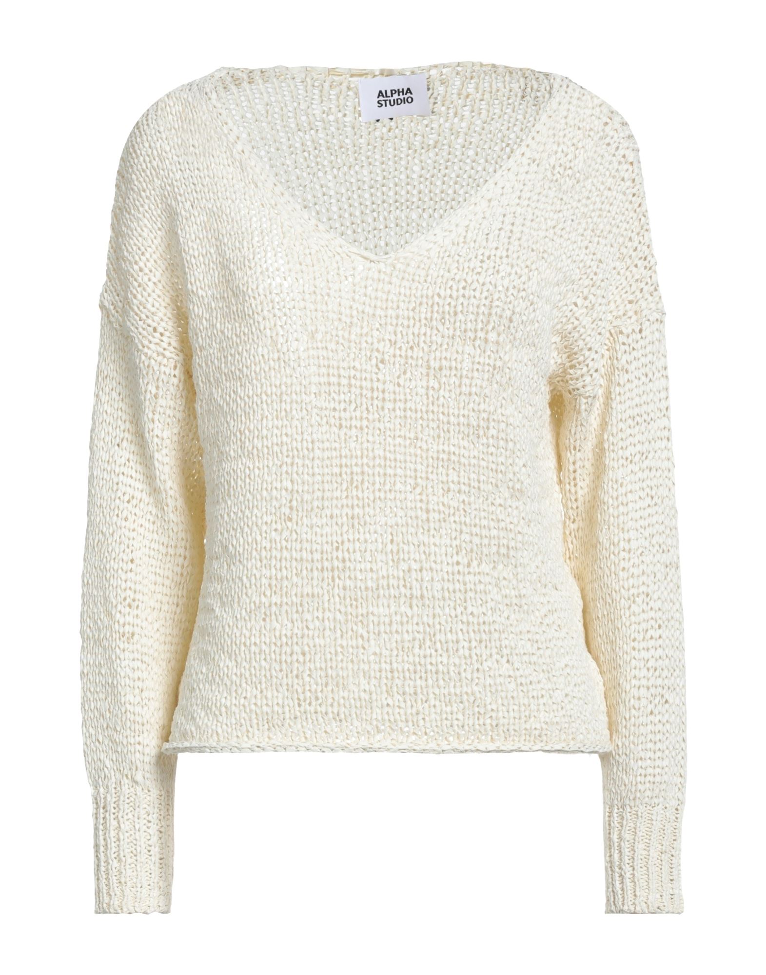 ALPHA STUDIO Pullover Damen Elfenbein von ALPHA STUDIO