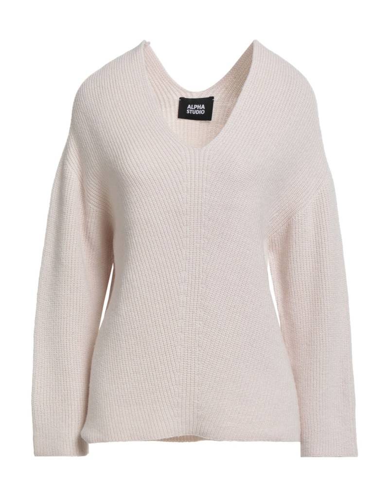 ALPHA STUDIO Pullover Damen Elfenbein von ALPHA STUDIO